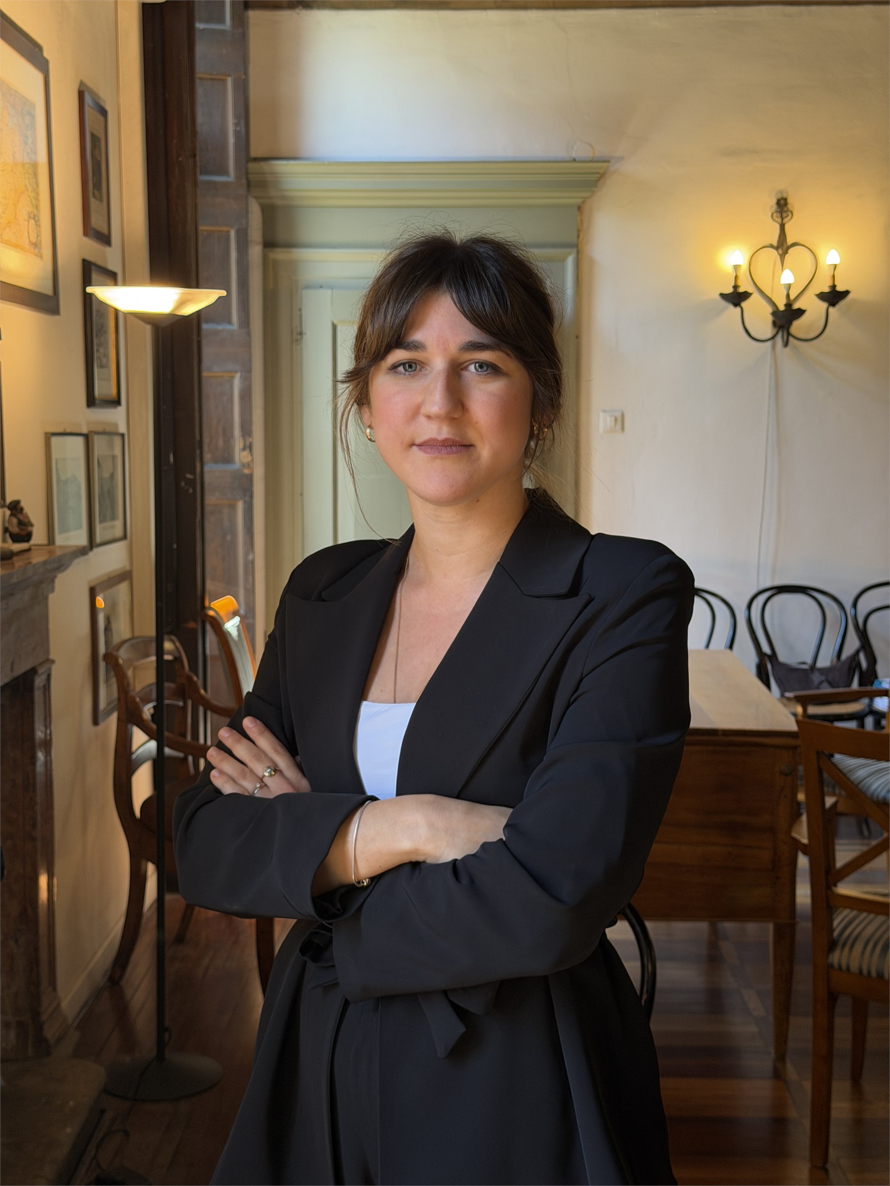 Ritratto dell'avvocata Valeria Pierantoni