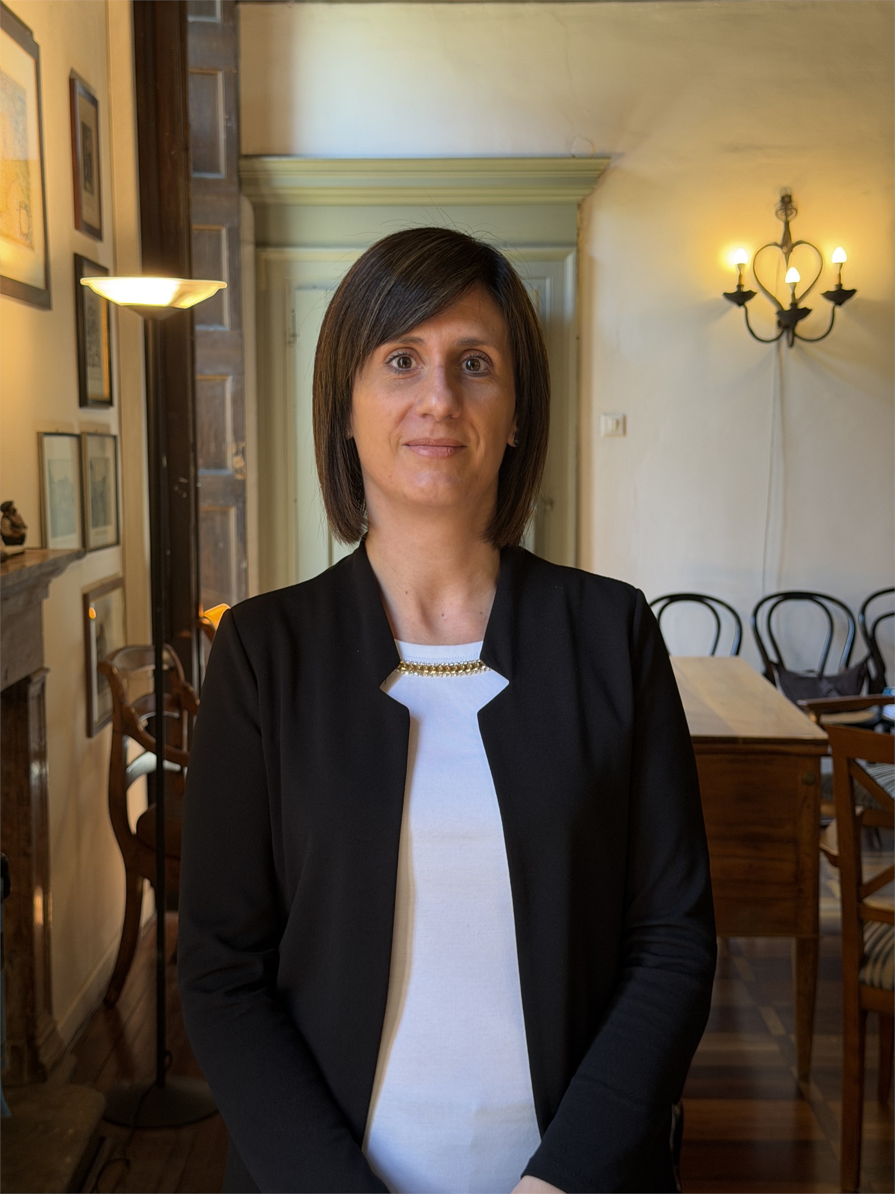 Ritratto della segretaria Stefania Vallani